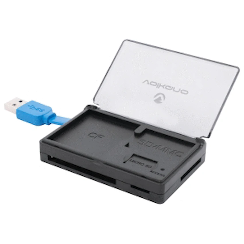 Volkano Reader Series USB 3.0 Card Reader - Black - Image 3