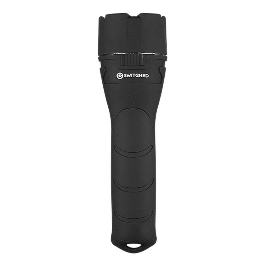 Switched 65 Lumen Flashlight - Black