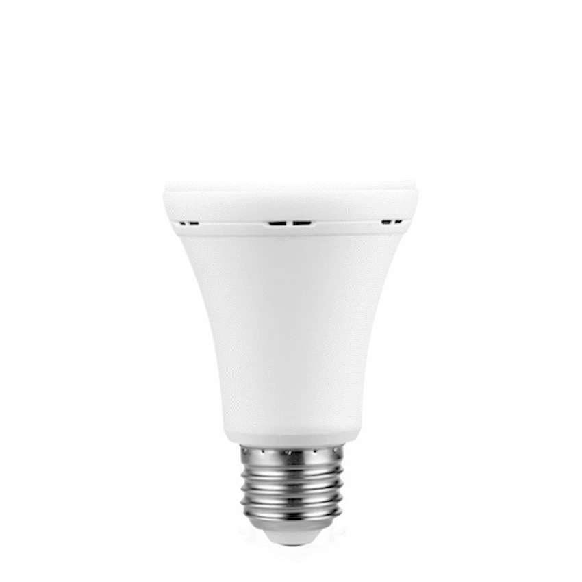 Switched 9w A60 Rechargeable LED Light Bulb - E27 - Warm White - Image 3