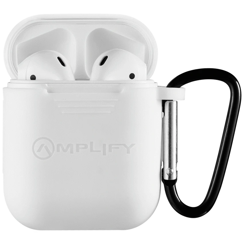 Amplify Buds Series True Wireless Earphones with Silicone Accessories - White