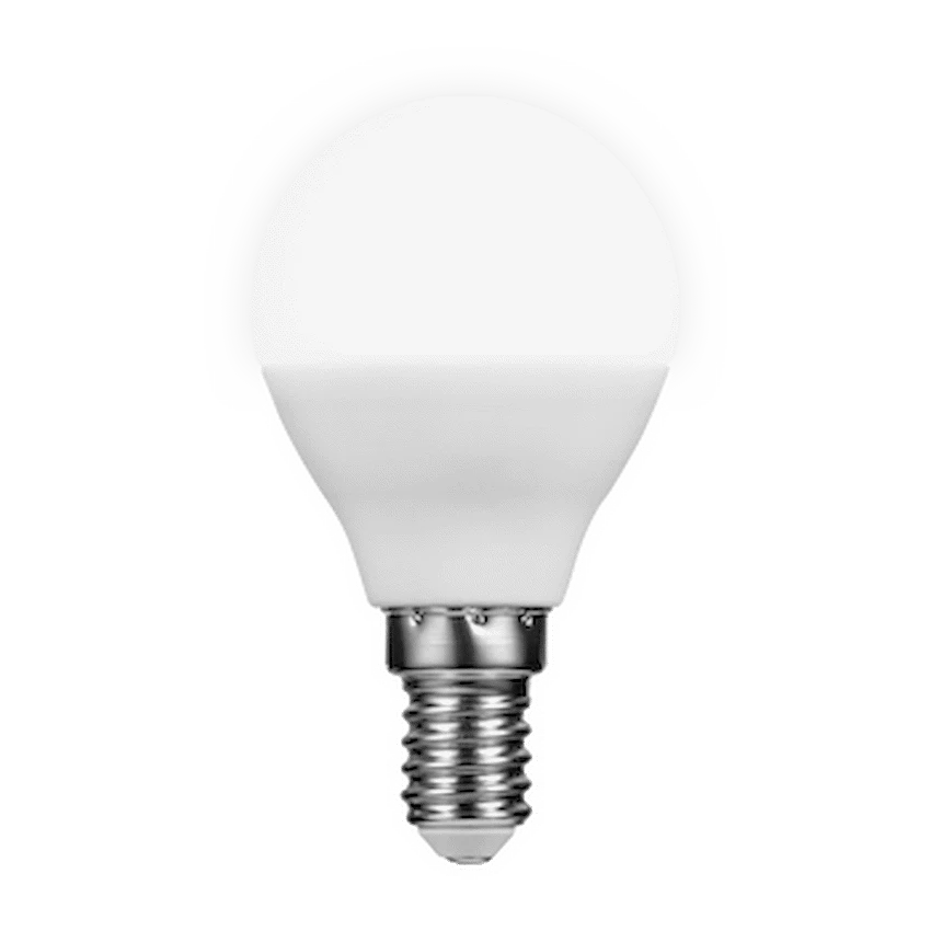 Switched 5w Golf Ball LED Light Bulb E14 - Cool White - Image 2