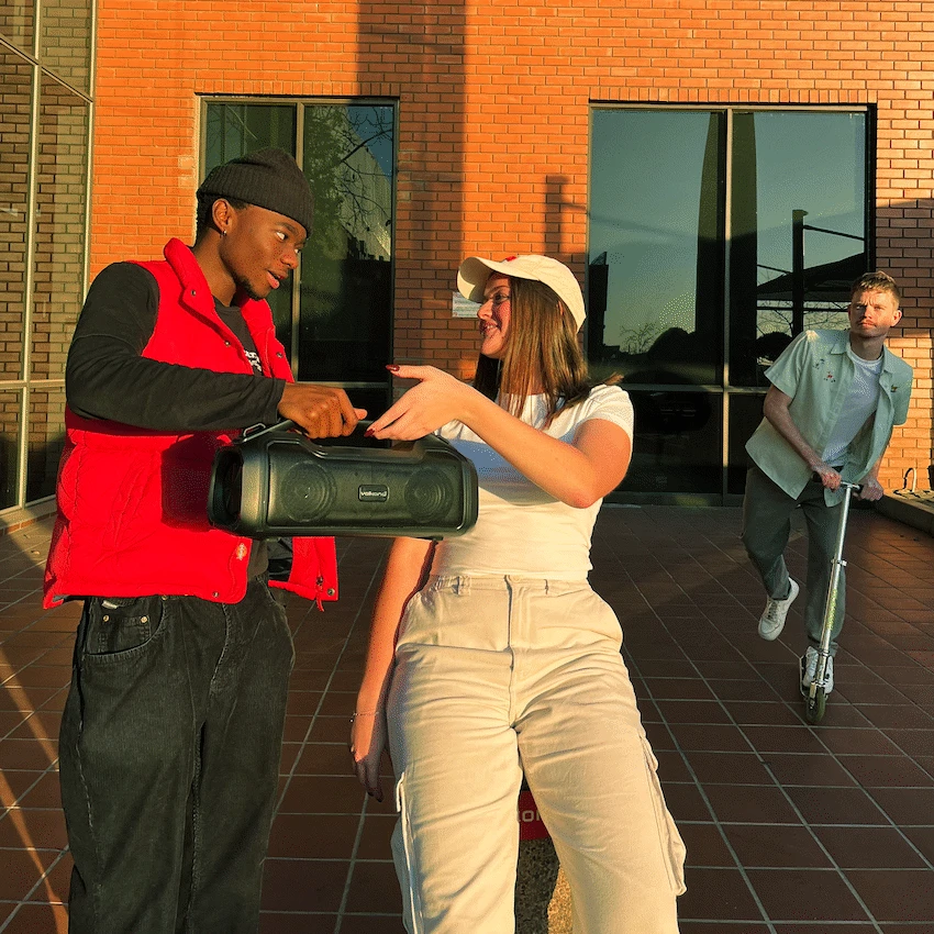 VolkanoX Adder Series Bluetooth Speaker - Black - Image 6