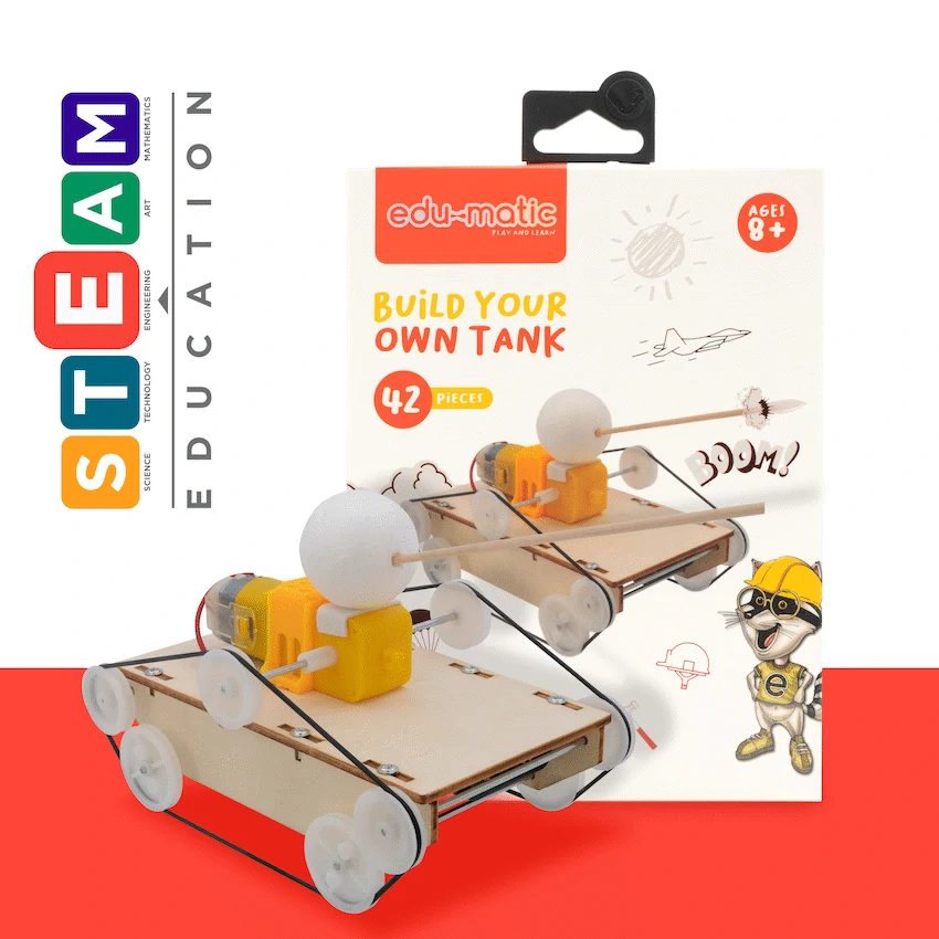EduMatic - Build a Tank with This Easy to Use Tank Kit - Image 9