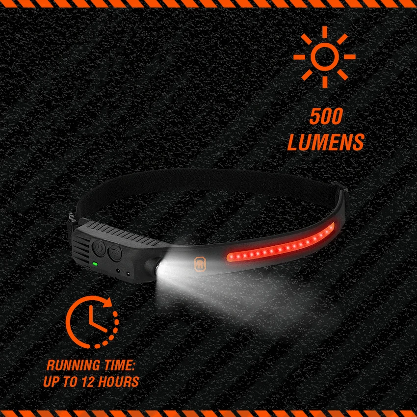 Rugged by Volkano 500lm COB Headlamp with Wave Sensor - Image 2