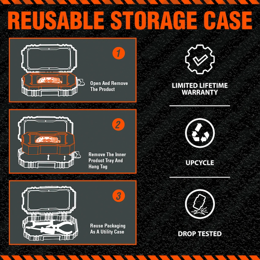 Rugged by Volkano 500lm COB Headlamp with Wave Sensor - Image 6