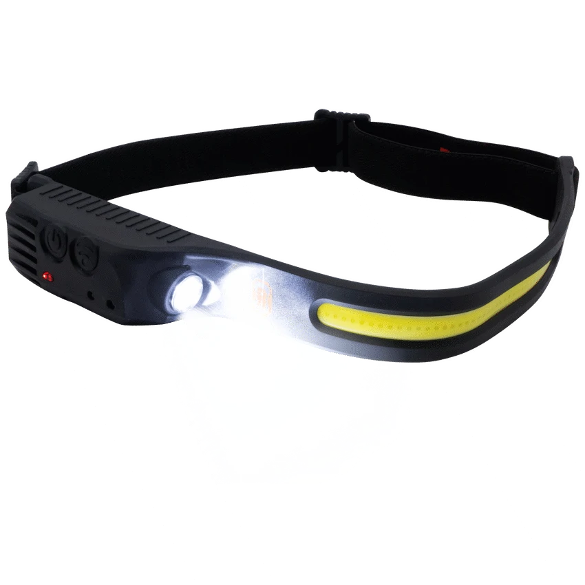 Rugged by Volkano 500lm COB Headlamp with Wave Sensor