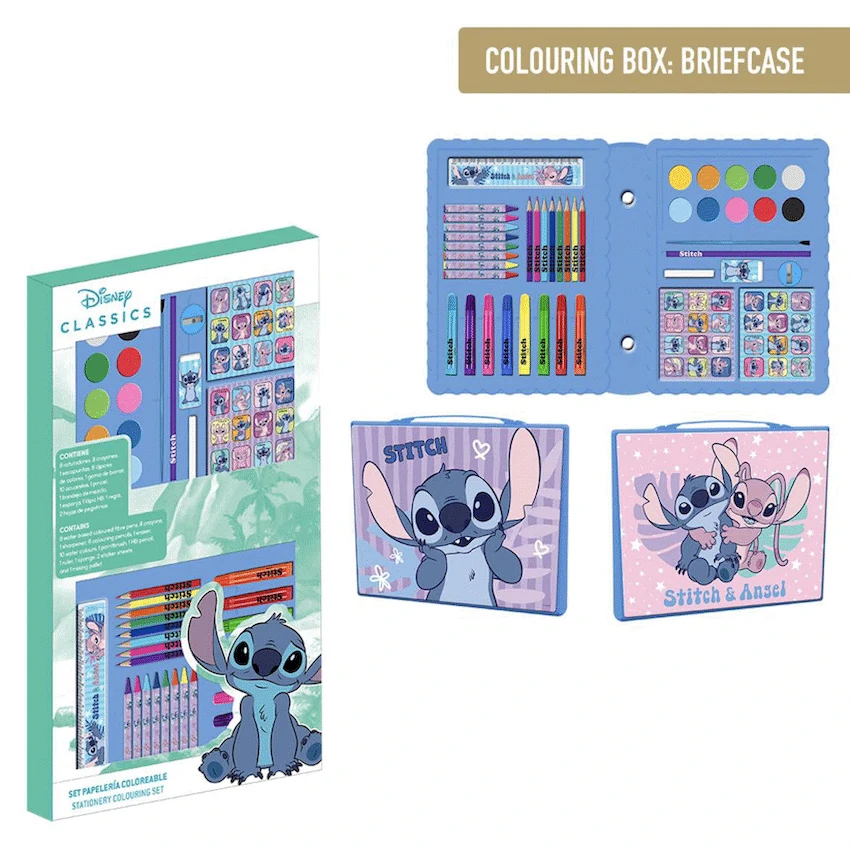 COLOURING STATIONERY SET BOX STITCH - Image 2