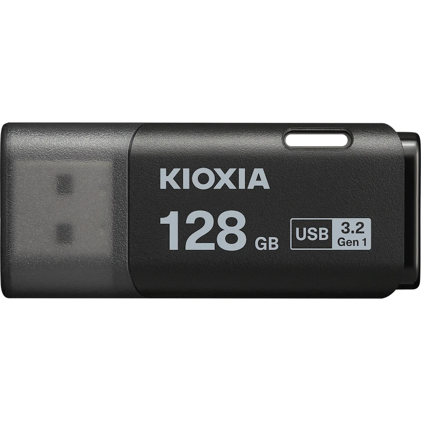Kioxia U301- 128GB USB 3.2-GEN1-BLK - Image 2
