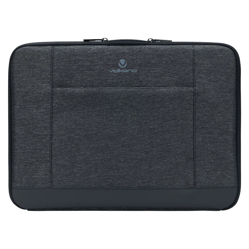 Volkano Trend Series 15.6" Laptop Sleeve - Grey - Image 5