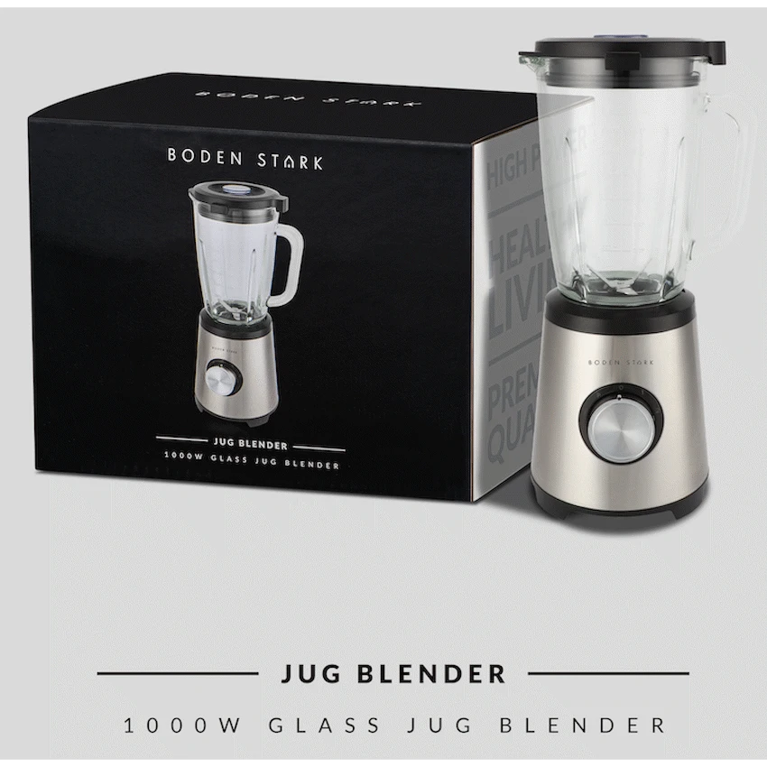 Boden Stark 1000w Glass Jug Blender - Image 4