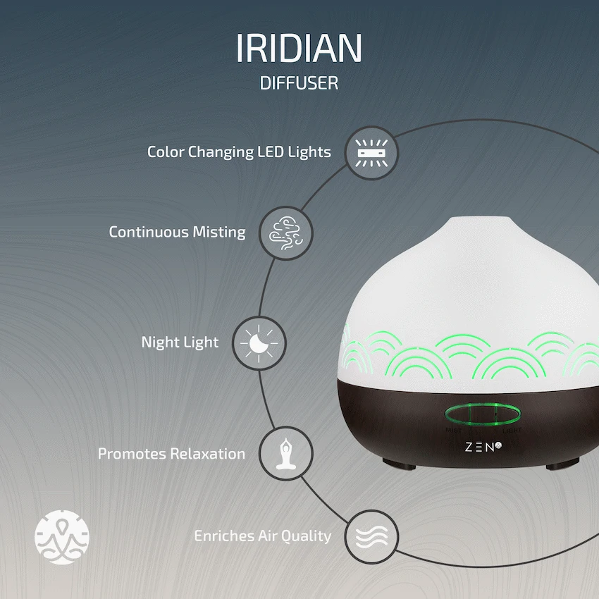 Zen Iridian Diffuser - Dark Wood - Image 8