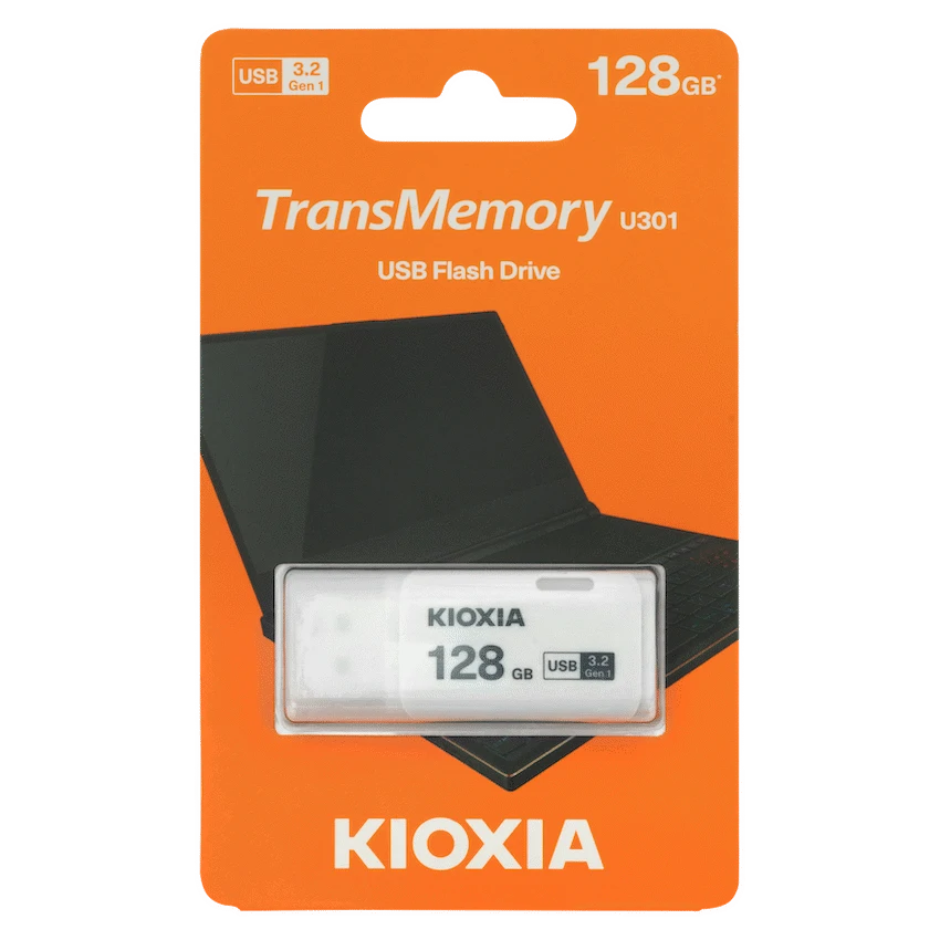 Kioxia U301- 128GB USB 3.2-GEN1-BLK - Image 5