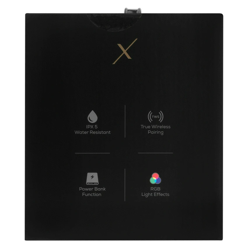 VolkanoX Adder Series Bluetooth Speaker - Black - Image 8