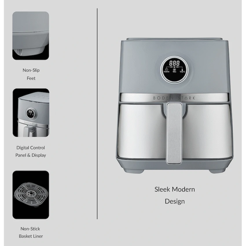 Boden Stark 5.0L Digital Air Fryer - Image 5