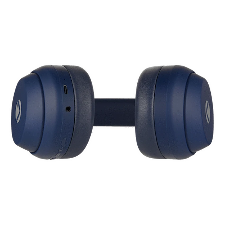 Volkano SoundSweeper Series Active Noise Cancelling bluetooth Headphones - Blue - Image 4