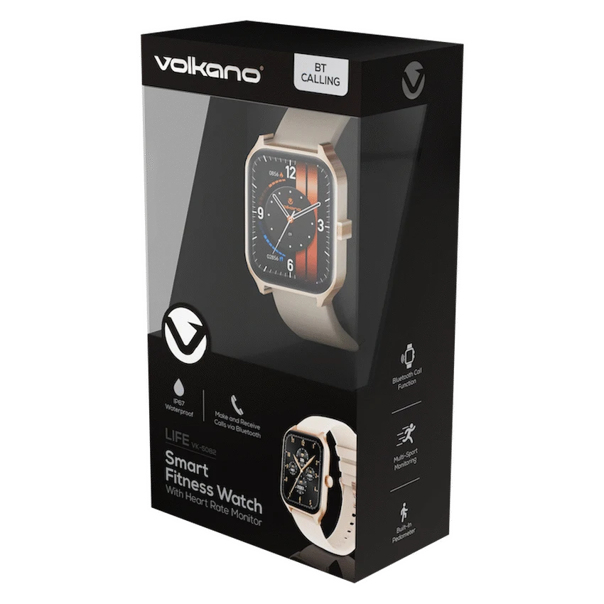 Volkano Life Series Smart Watches - Gold - Image 8