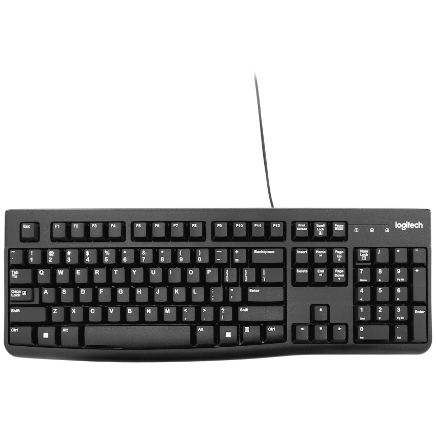 Logitech® K120 Corded Keyboard - - USB