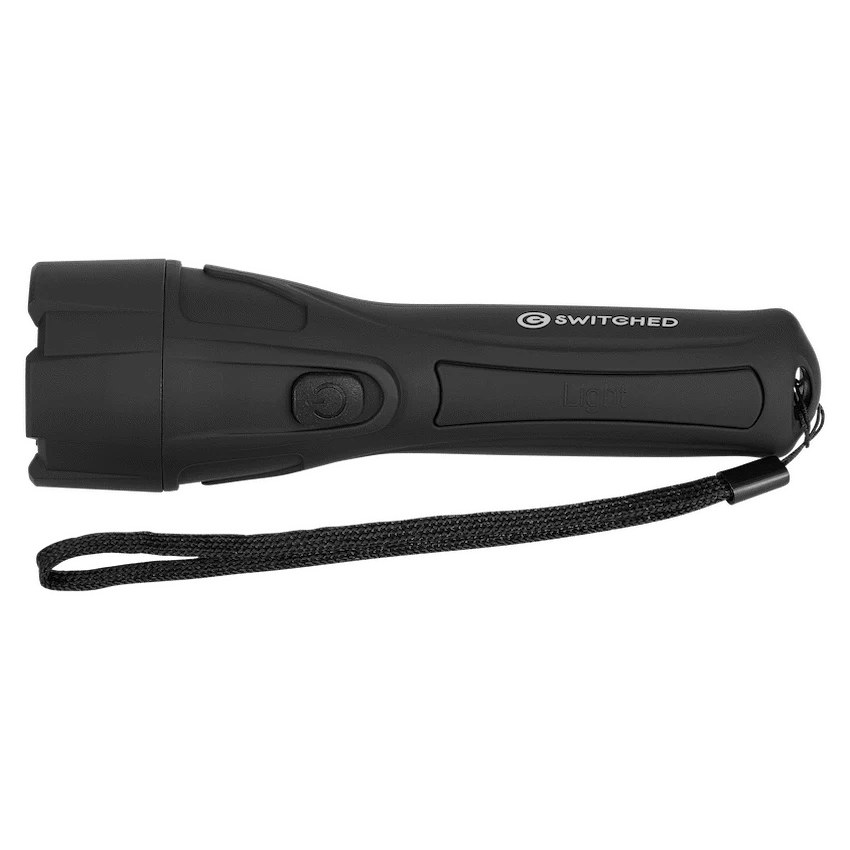 Switched 65 Lumen Flashlight - Black - Image 3